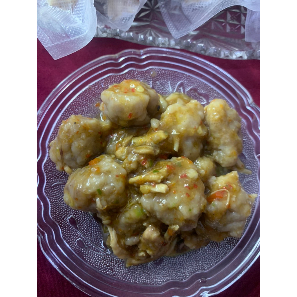 cilok daging kriwil || cilok kriwil pedas || bakso kriwil || pentol kriwil pedas