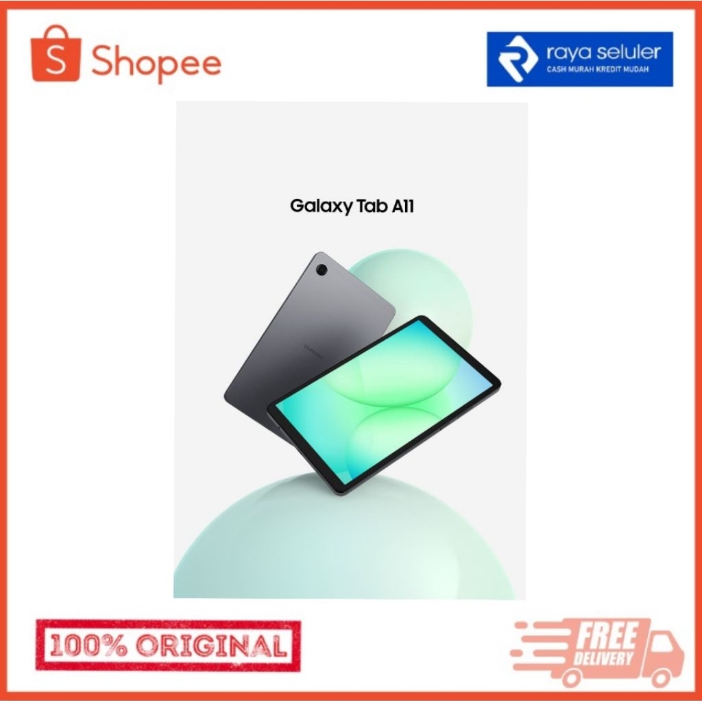 SAMSUNG GALAXY TAB A11 WIFI Ram 4/64 | GREY | - Garansi Resmi