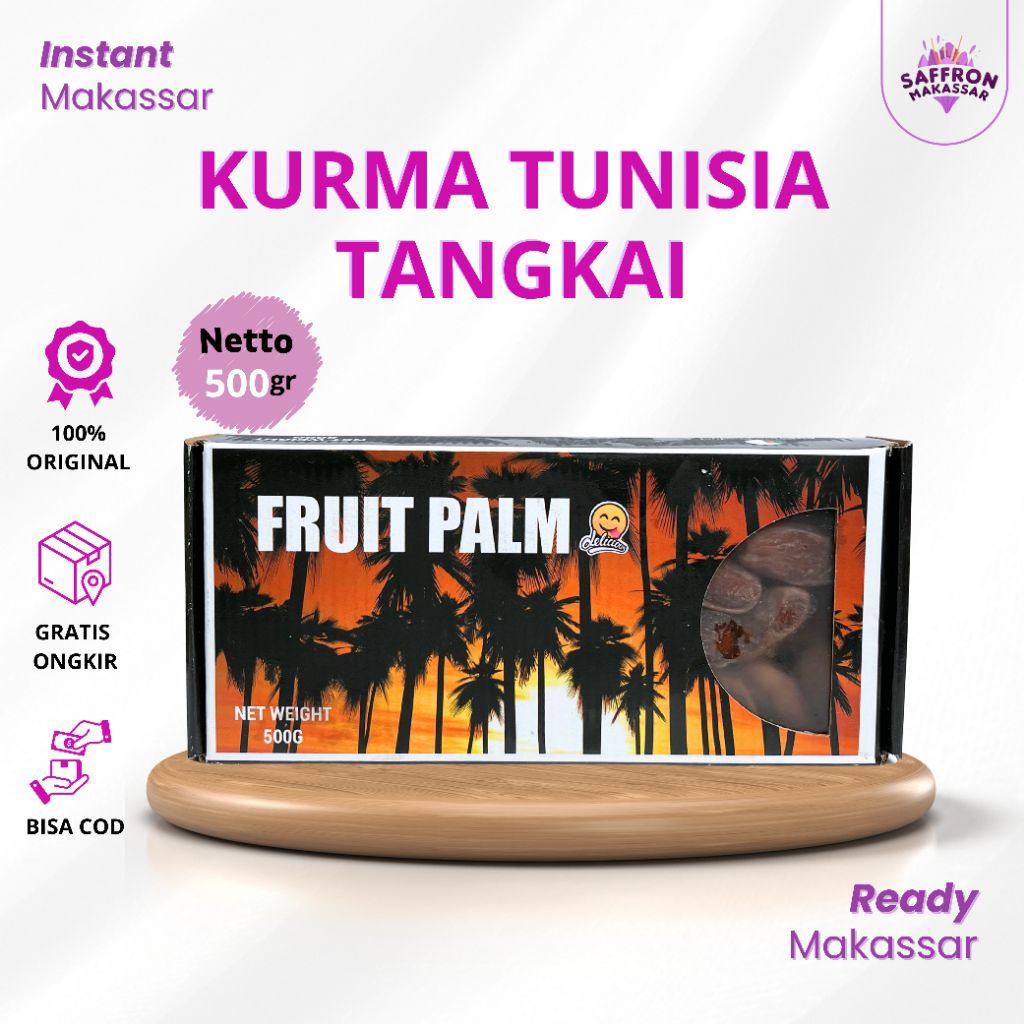 KURMA TUNISIA TANGKAI 500G MAKASSAR