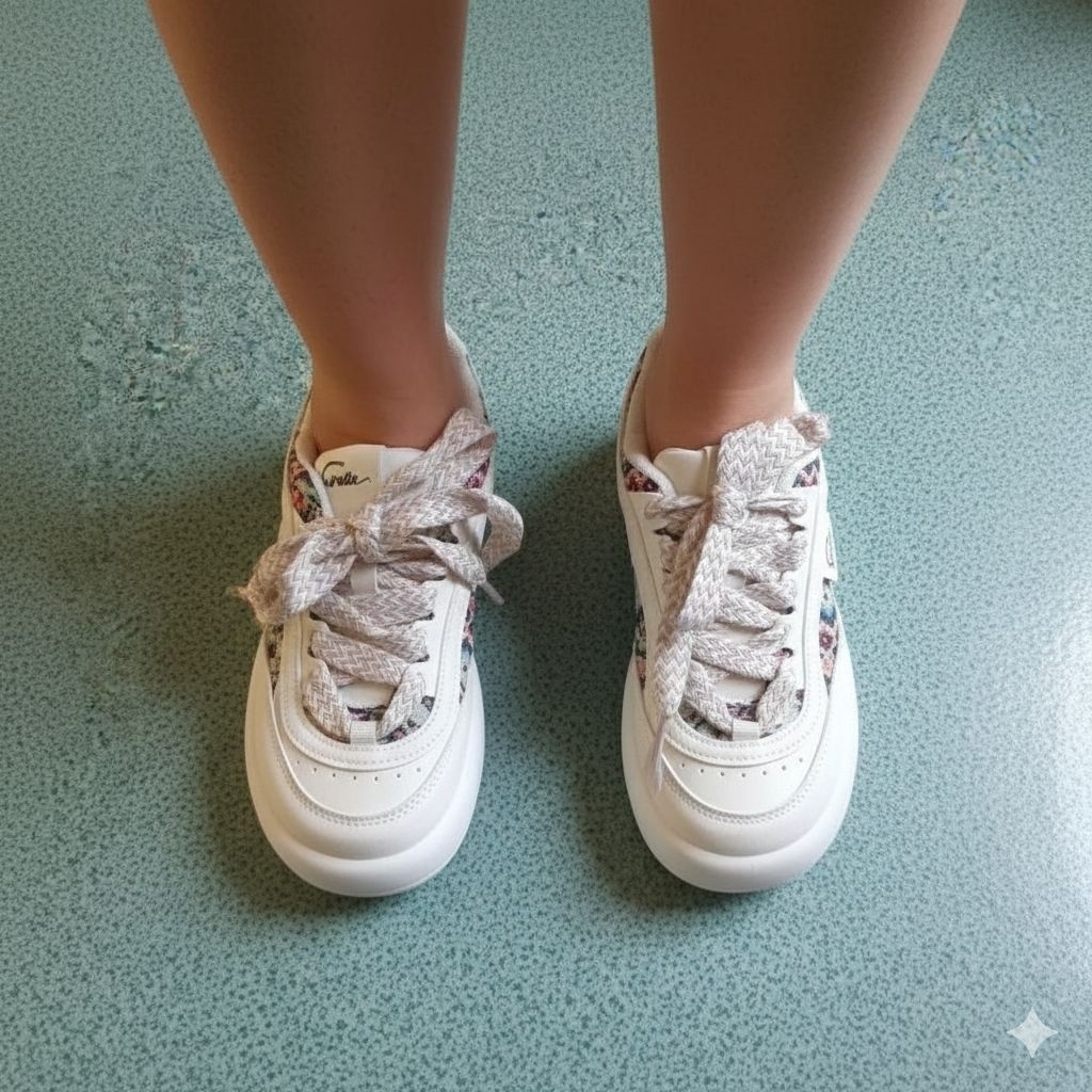 SEPATU WANITA - BEIGE BRAND COROLLA OFFICIAL STORE - BEIGE BATIK ORIGINAL