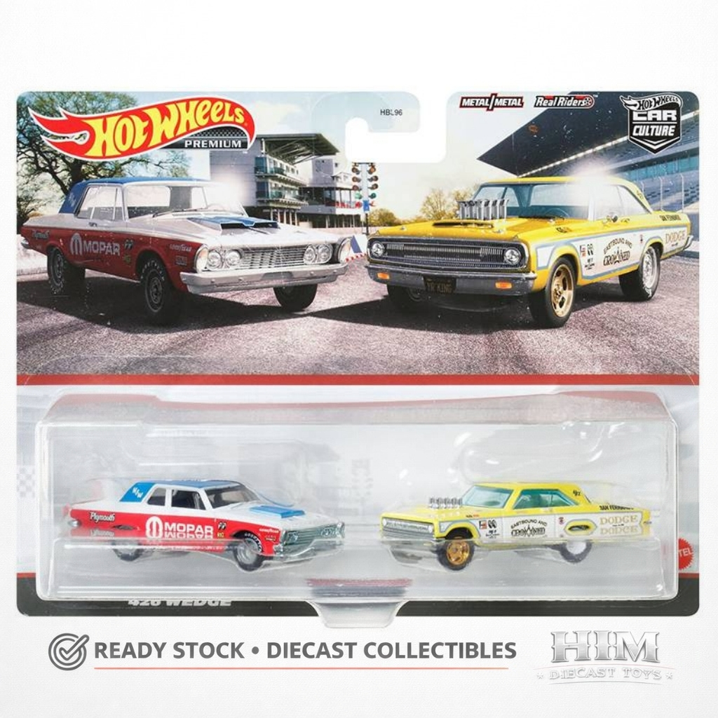 Hot Wheels 2pack Premium Plymouth Belvedere & Dodge Coronet