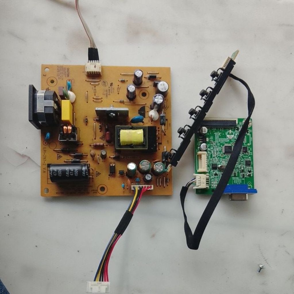 Mainboard dan Power Supply Monitor Lenovo E1922swD