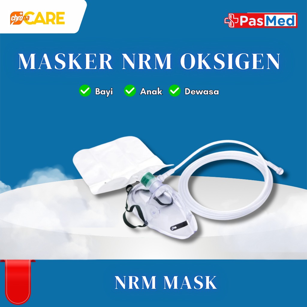MASKER NRM MASKER OKSIGEN CHRONA CARE
