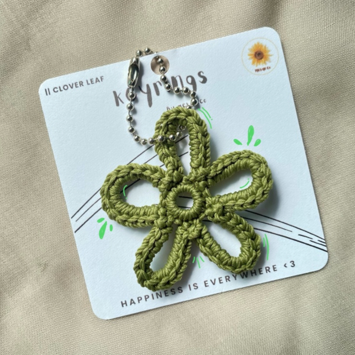 Ganci Bunga rajut/Rajut Handmade/Souvenir Rajut/Souvenir Murah