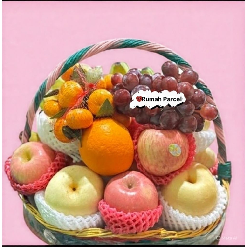 Parcel buah/parcel cantik/parcel hantaran/hampers buah/hampers hantaran
