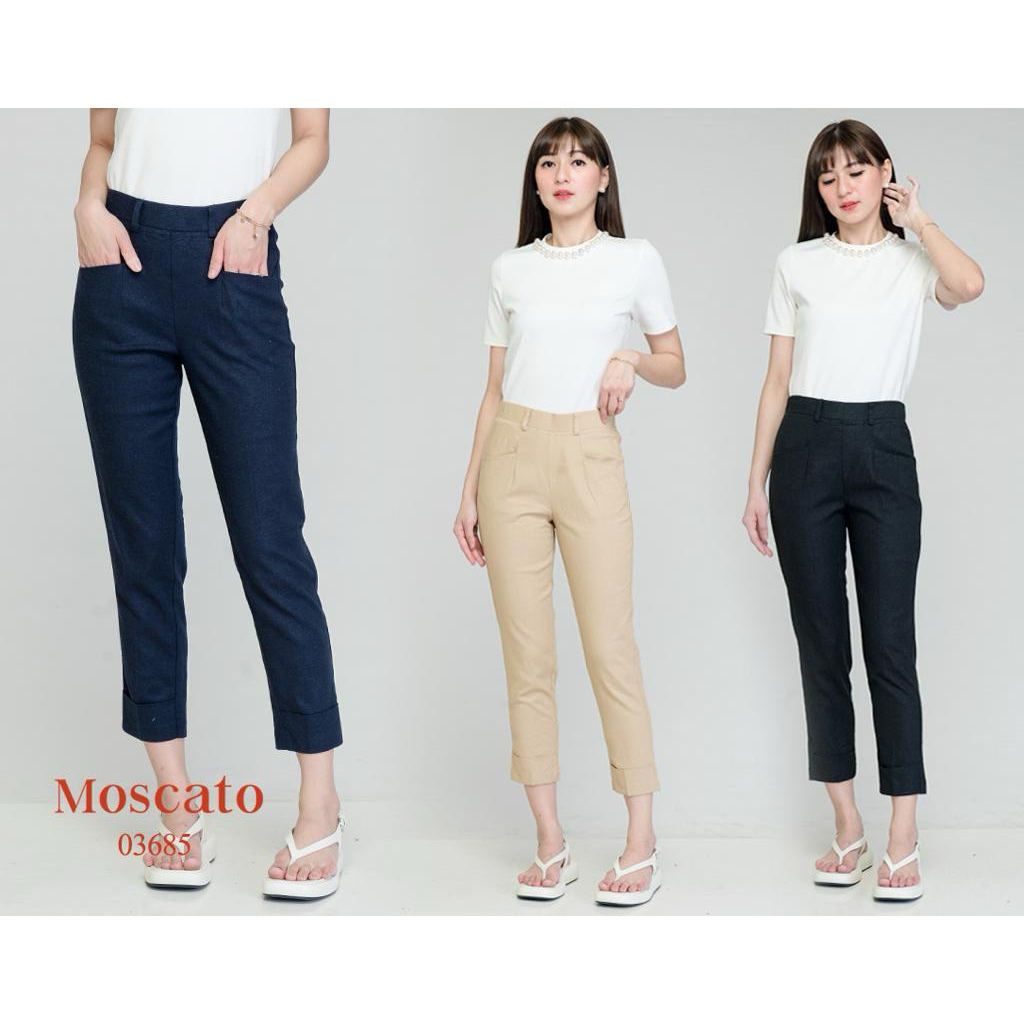 CELANA PANJANG WANITA KATUN IMPORT MOSCATO 03685