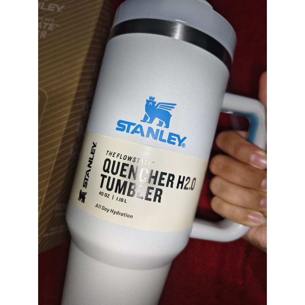 TUMBLER TUMBLR STANLEY BLUE NO ORI