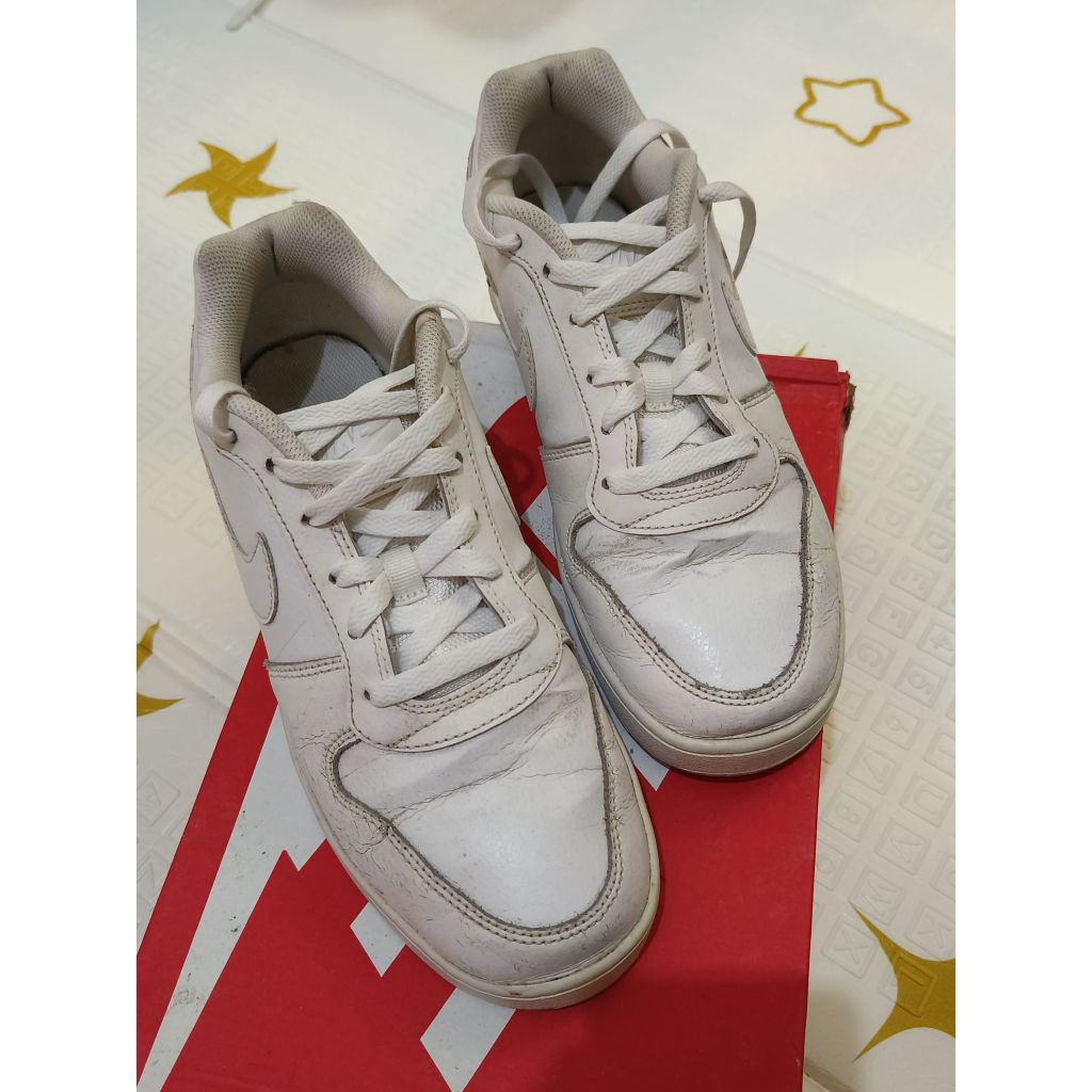 Sepatu Nike Ebernon Low White (preloved)