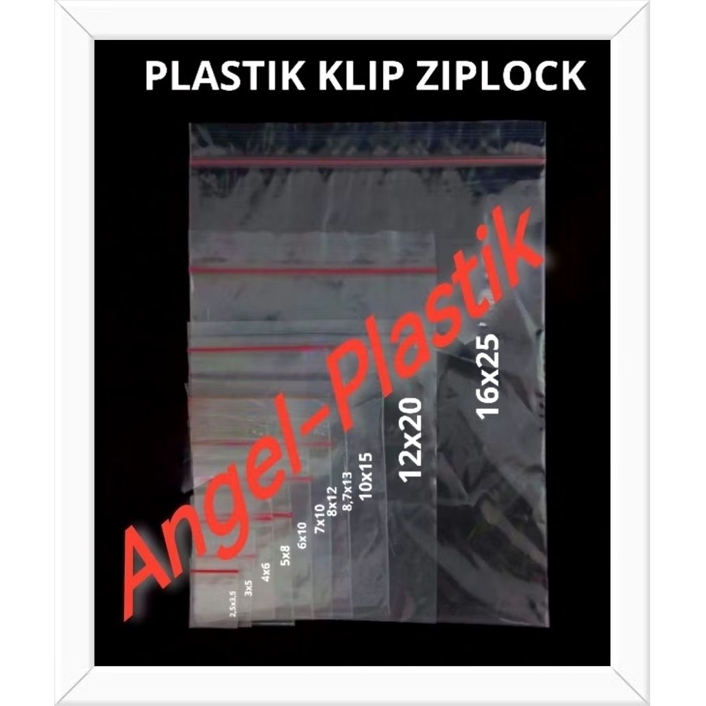 plastik klip ukuran 12x20 15x21 18x25 , 20x30 , 25x35 , 30x40 , MERK KLIP PLASTIK BUKAN MERK LAIN , 