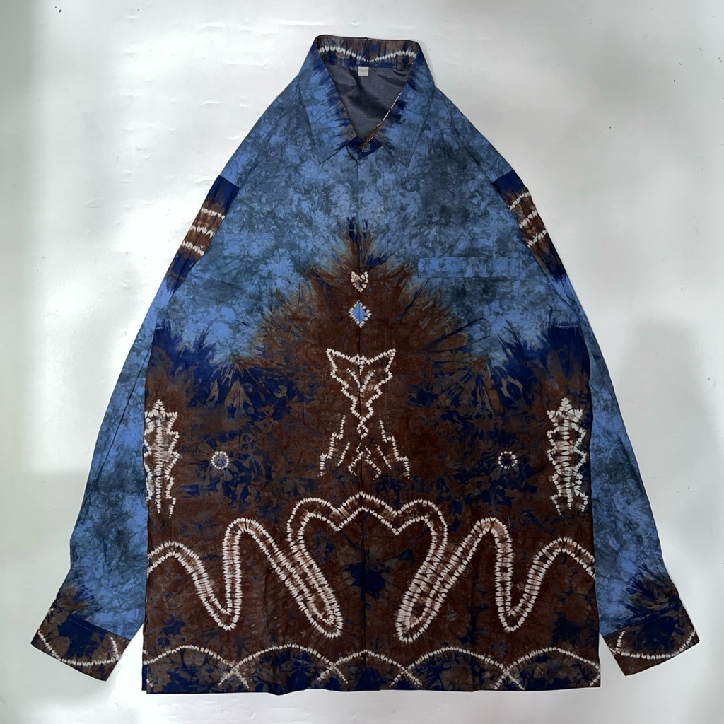 Baju Kemeja Pria Motif Sasirangan