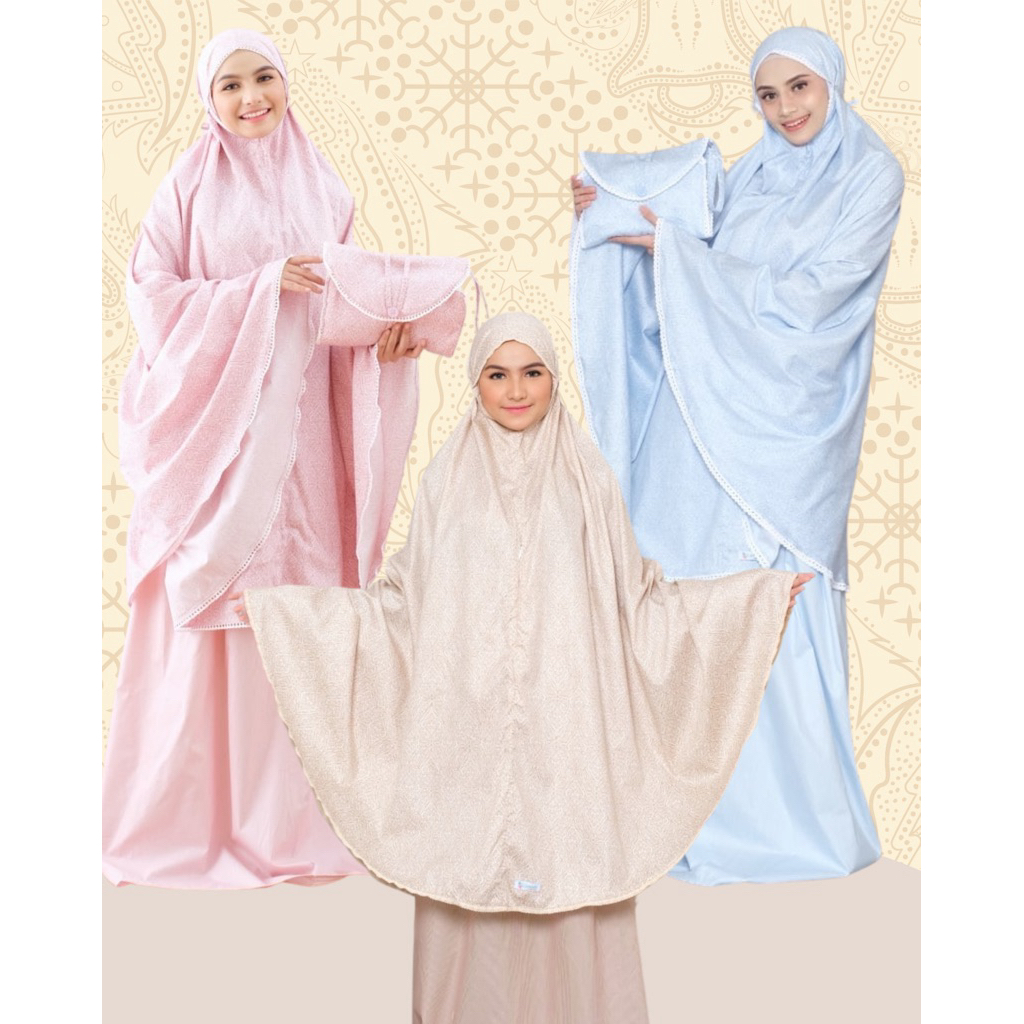 MUKENA KATUN JEPANG ORI JUMBO ZLASSICA PAISLEY series