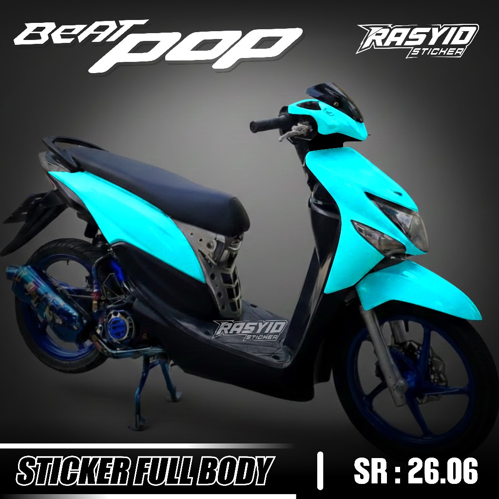 COD Terbaru Sticker Decal Full Body Honda Beat POP 2014 2015 2016 2017 2018 2019 2020 Sticker Full B