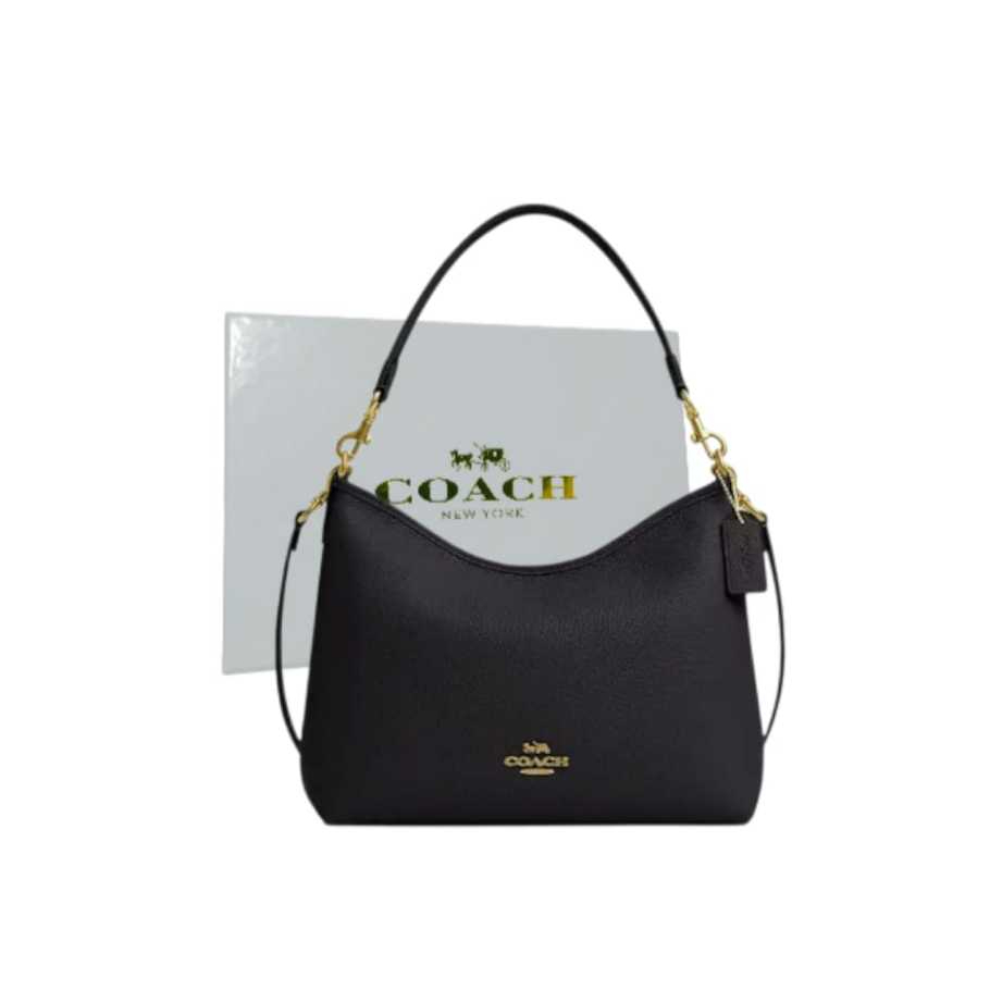 Tas Bahu Wanita laurel mini shoulderbag black white Desain Unik dan Elegan cantik ga perlui mahal