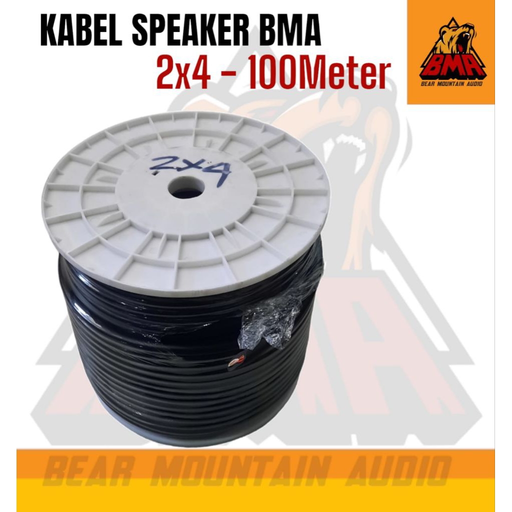 kabel speaker bma 2 x 4 (eceran)