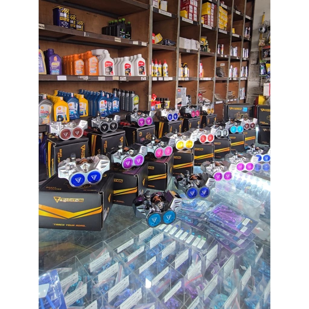 Kaliper Caliper Tracktion Formula 4 Piston CNC Universal