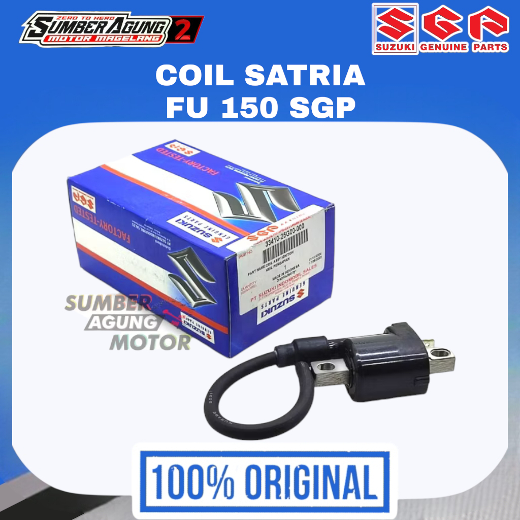 KOIL PENGAPIAN IGNITION COIL SUZUKI SATRIA FU 150 R GSX 150 R ORIGINAL SGP