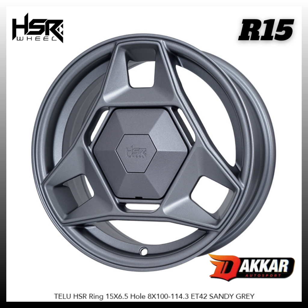 PROMO VELG RACING R15 MOBIL AVANZA BRIO XENIA LIVINA SIGRA VELG MOBIL HSR TELU R15 LEBAR 65 ET 42