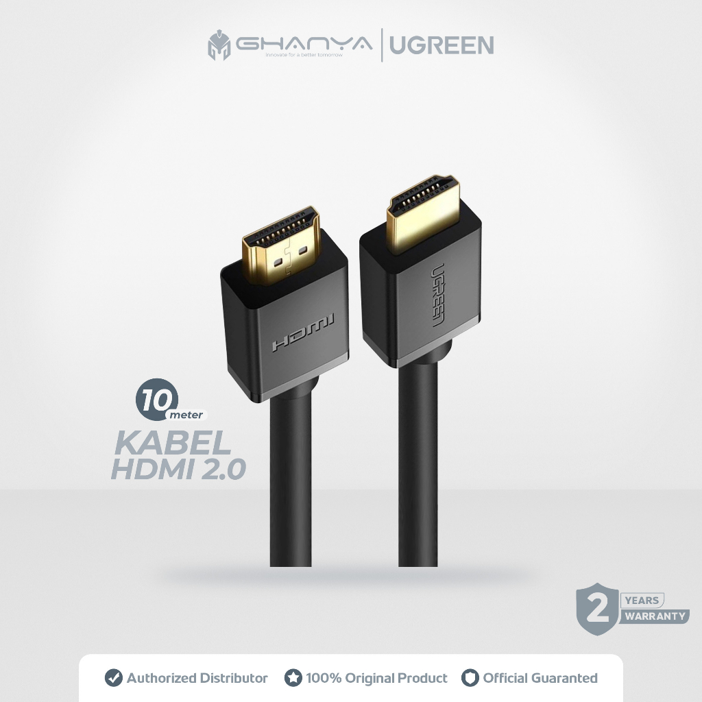 UGREEN Kabel HDMI To HDMI 4K Ultra HD 10 Meter 10110