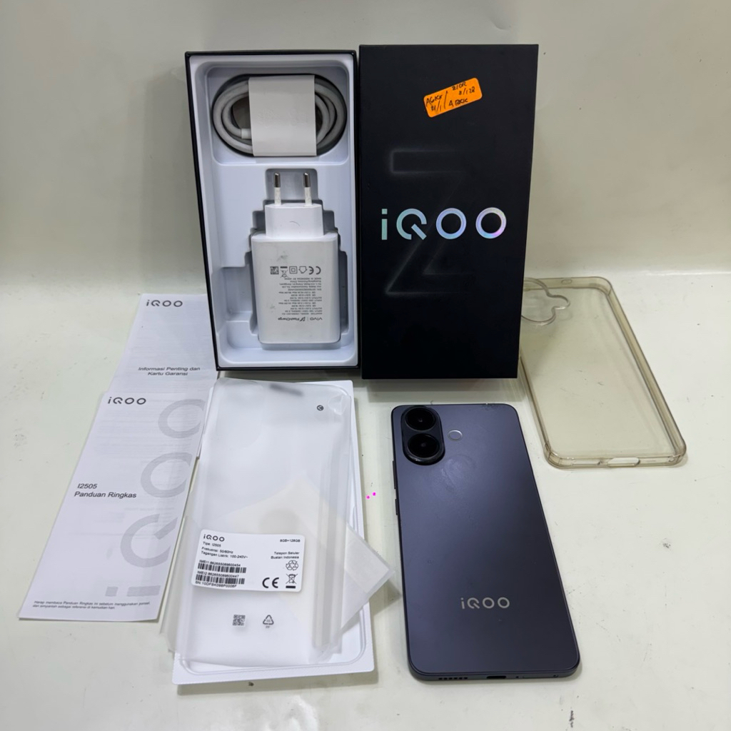 Iqoo Z10R 5G 8/128gb Fullset Second Garansi Resmi
