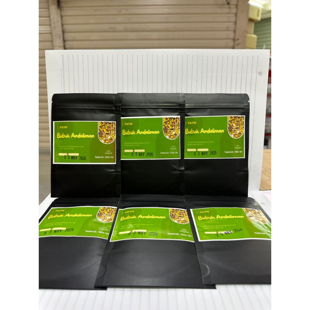BUBUK ANDALIMAN / PATIO BUBUK ANDALIMAN ASLI SEGAR / BUBUK ANDALIMAN FRESH 20GRAM
