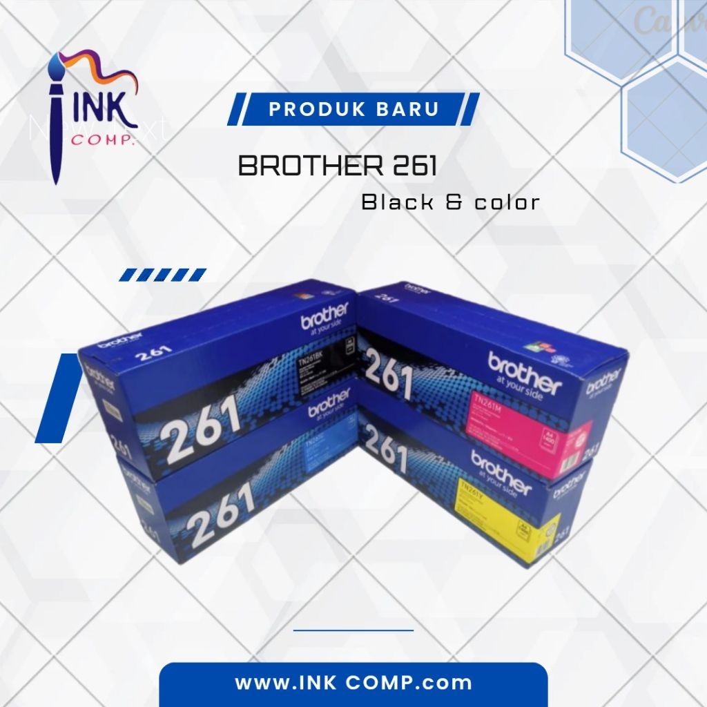 Toner Brother TN-261 MFC-9330CDW / MFC-9140CDN / HL-3170CDW / HL-3150CDN