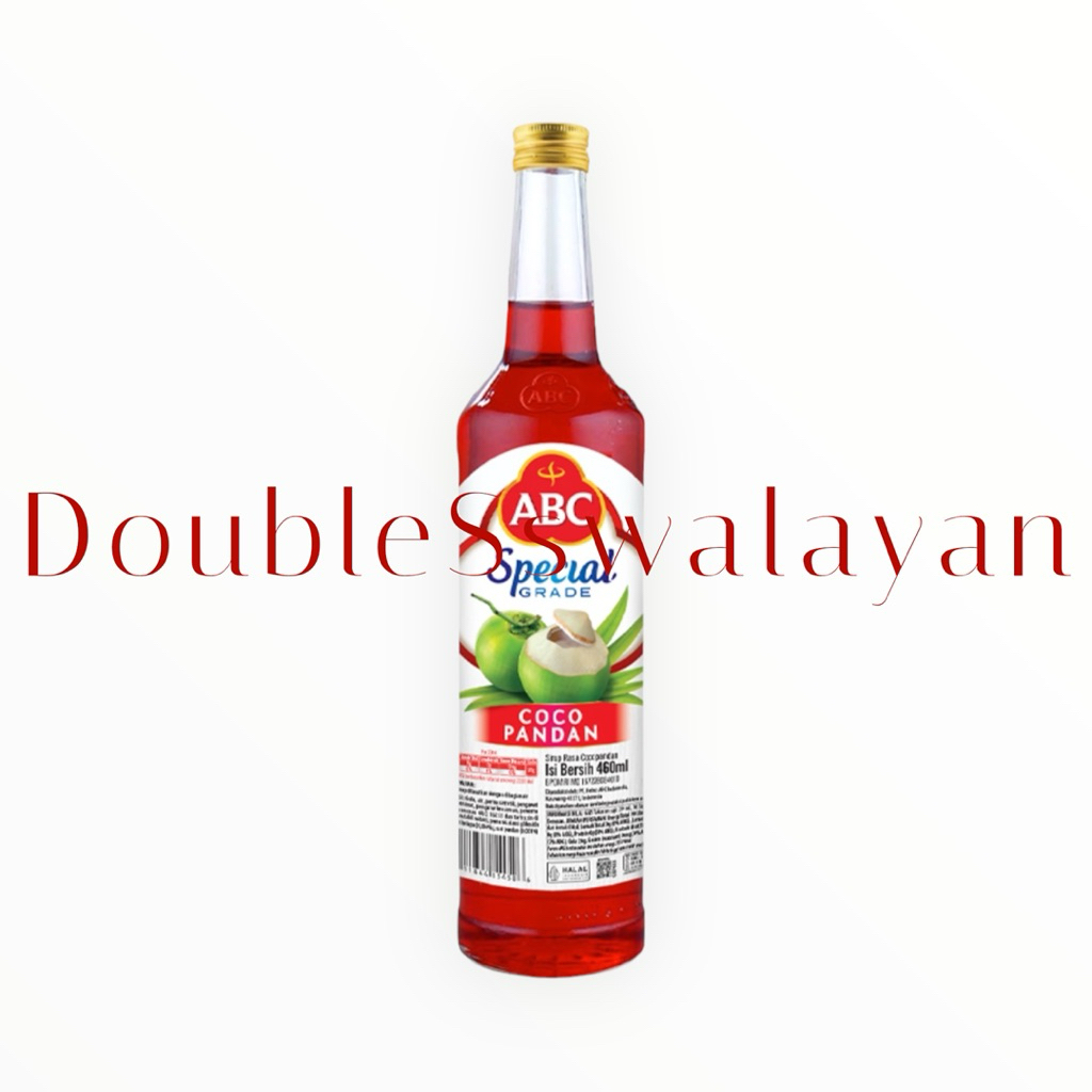 ABC Special Grade Sirup Pemanis Minuman Rasa Melon, Cocopandan - 460 ml