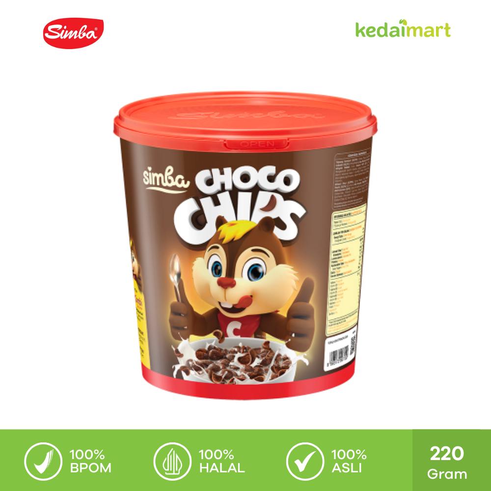 Simba Choco Chips Cereal 220 Gram