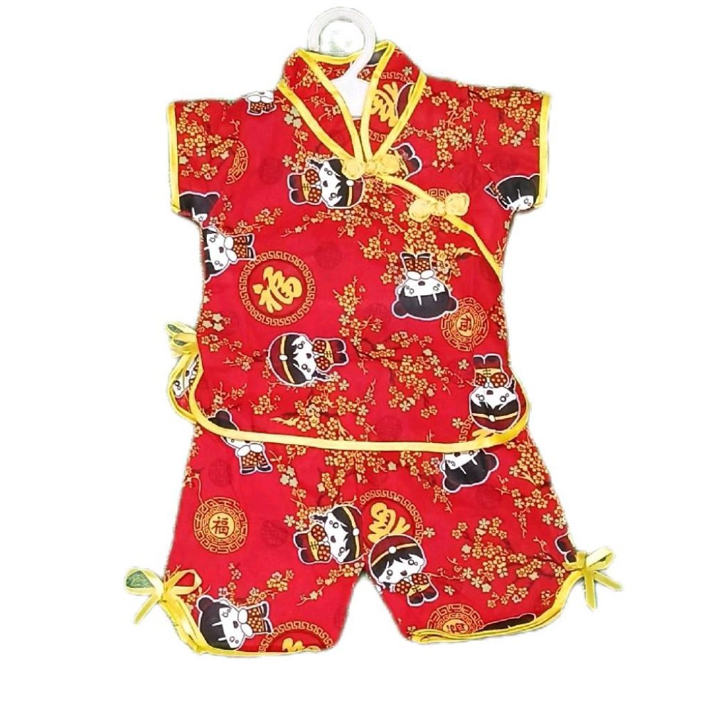setelan baju cina 0-6 bulan sanghai baju imblek setelan baju cina miring celana