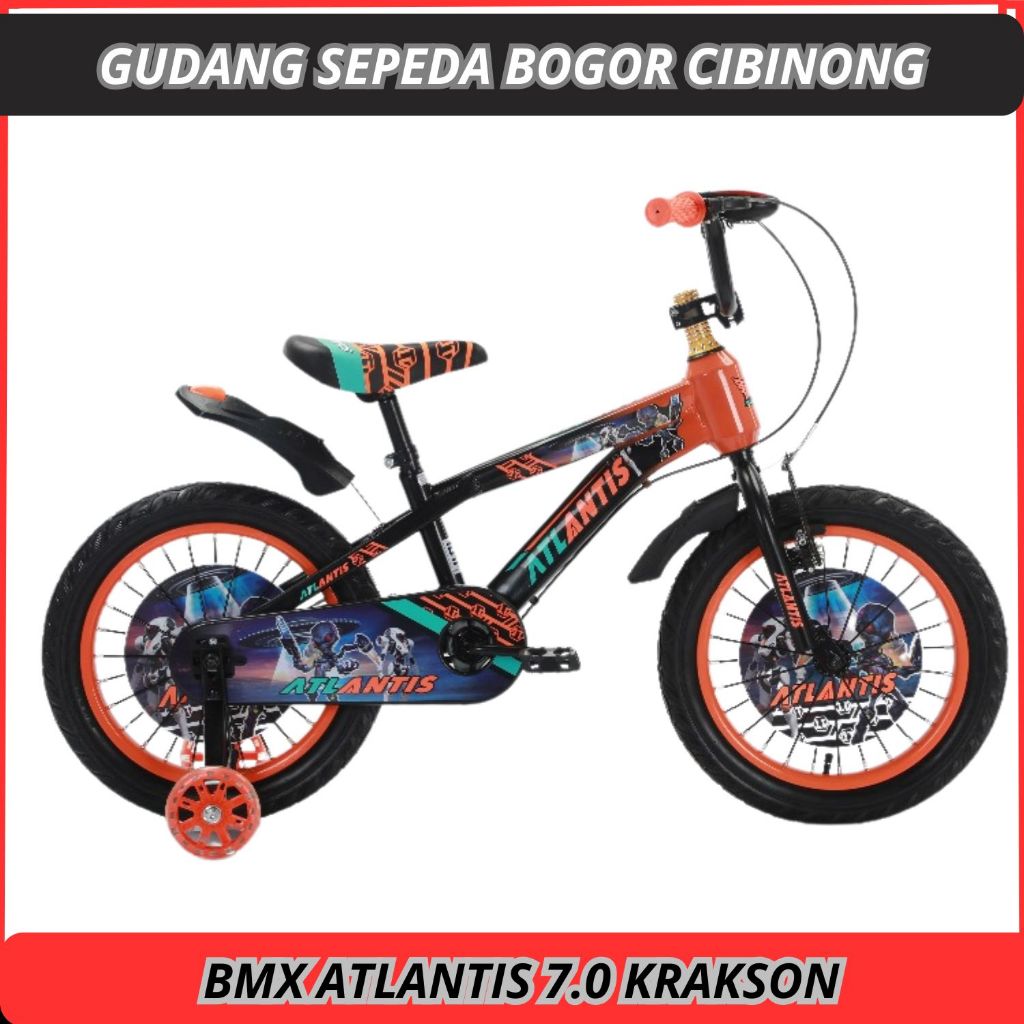 Sepeda BMX 16 Atlantis 7.0 Klakson
