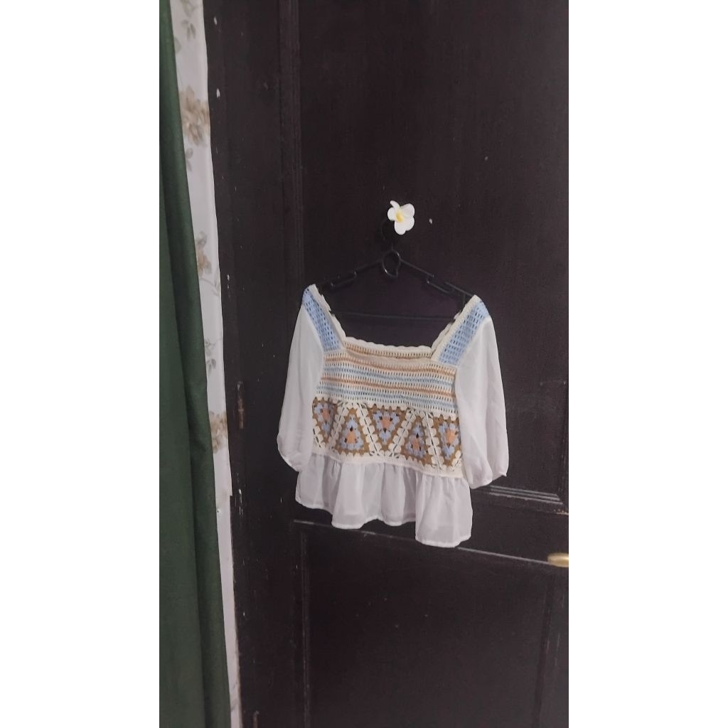 PL atasan dress coquette morikei fairycore vintage milkmaid