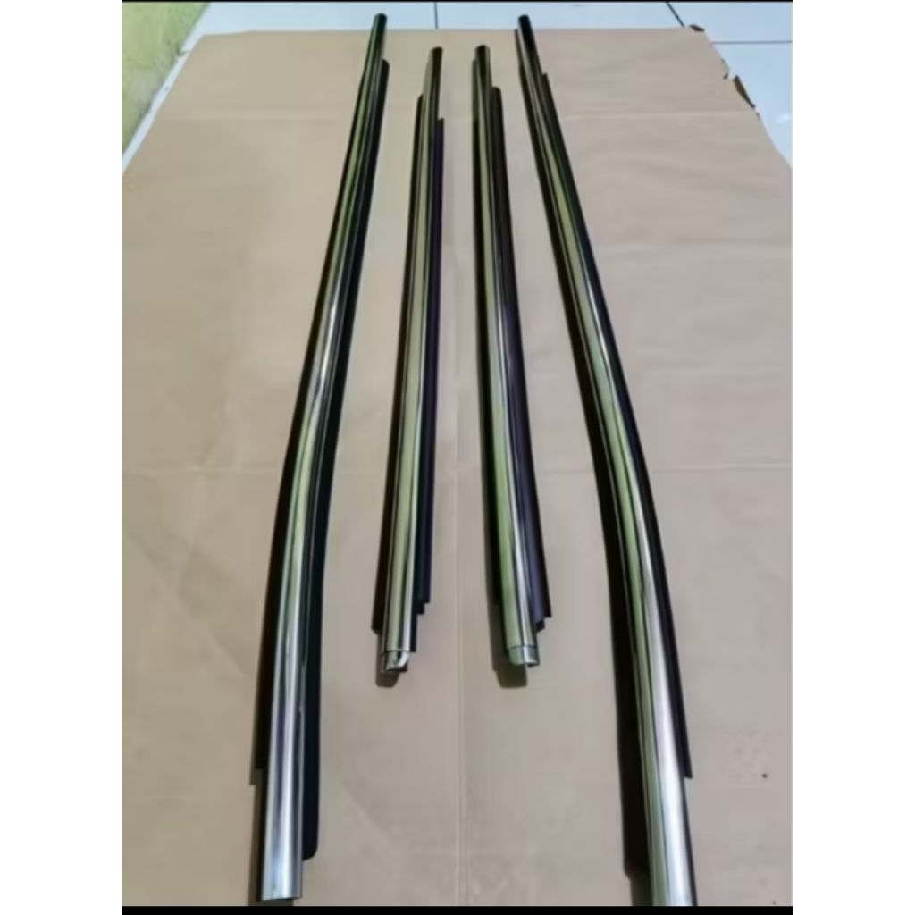 PELIPIT KACA LUAR FORTUNER VRZ SRZ ORIGINAL CHROM