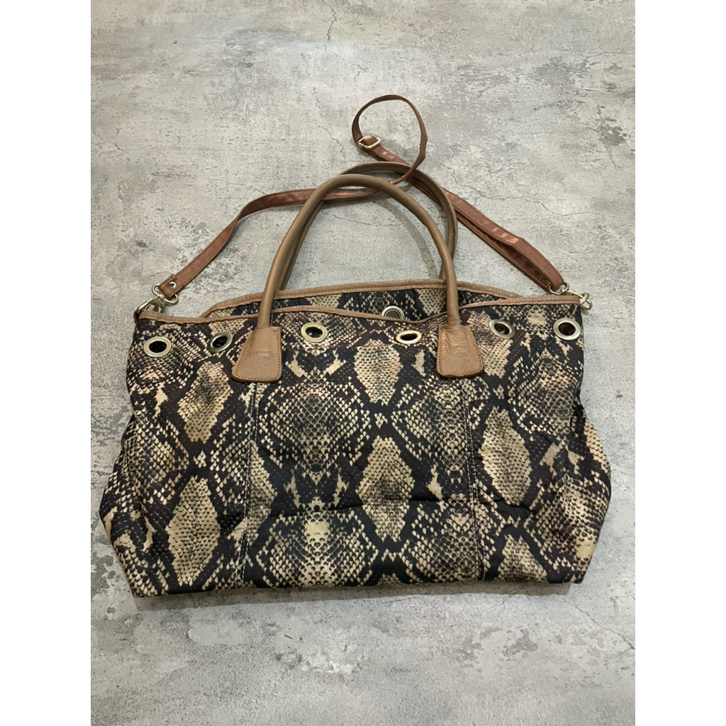 KODE:027-TAS SLING MOTIF SNAKE Y2K-TAS WANITA MOTIF Y2K