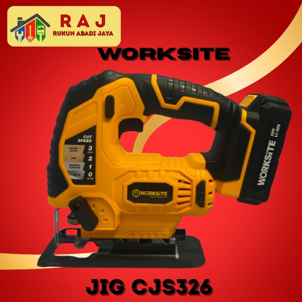 Worksite Mesin JIG SAW Cordless CJS326