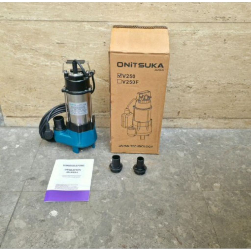 Pompa Celup Air Kotor Onitsuka V250 Manual 250watt