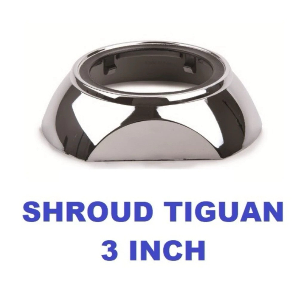Shroud Projector Proji BILED Angel Eye 3 Inch Tiguan Style Universal Shroud Tiguan