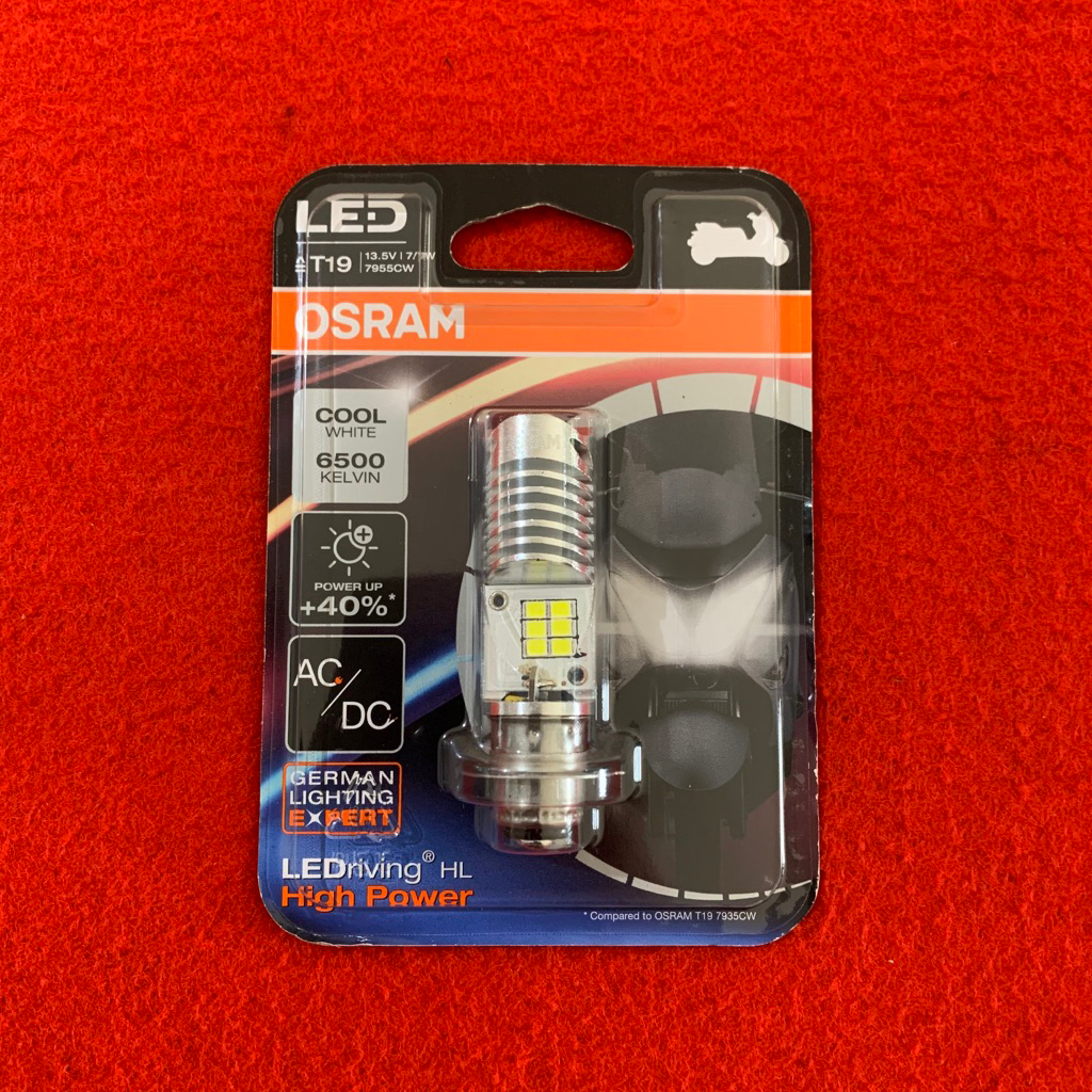 Bohlam Depan Lampu Depan Led OSRAM T19 Putih Mio / Beat / Vario / Fino / Xeon