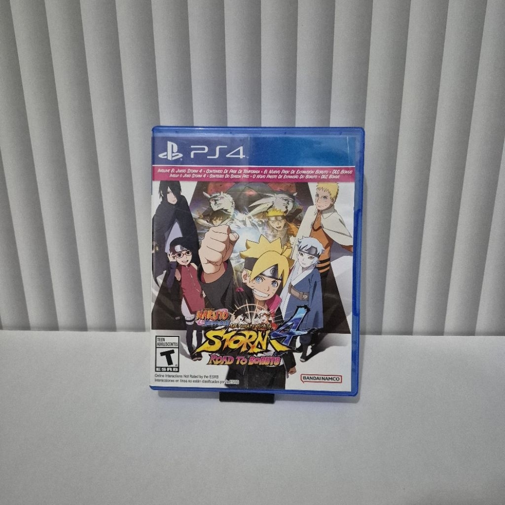 Kaset BD PS4 Naruto Ninja Storm 4 Road to Boruto