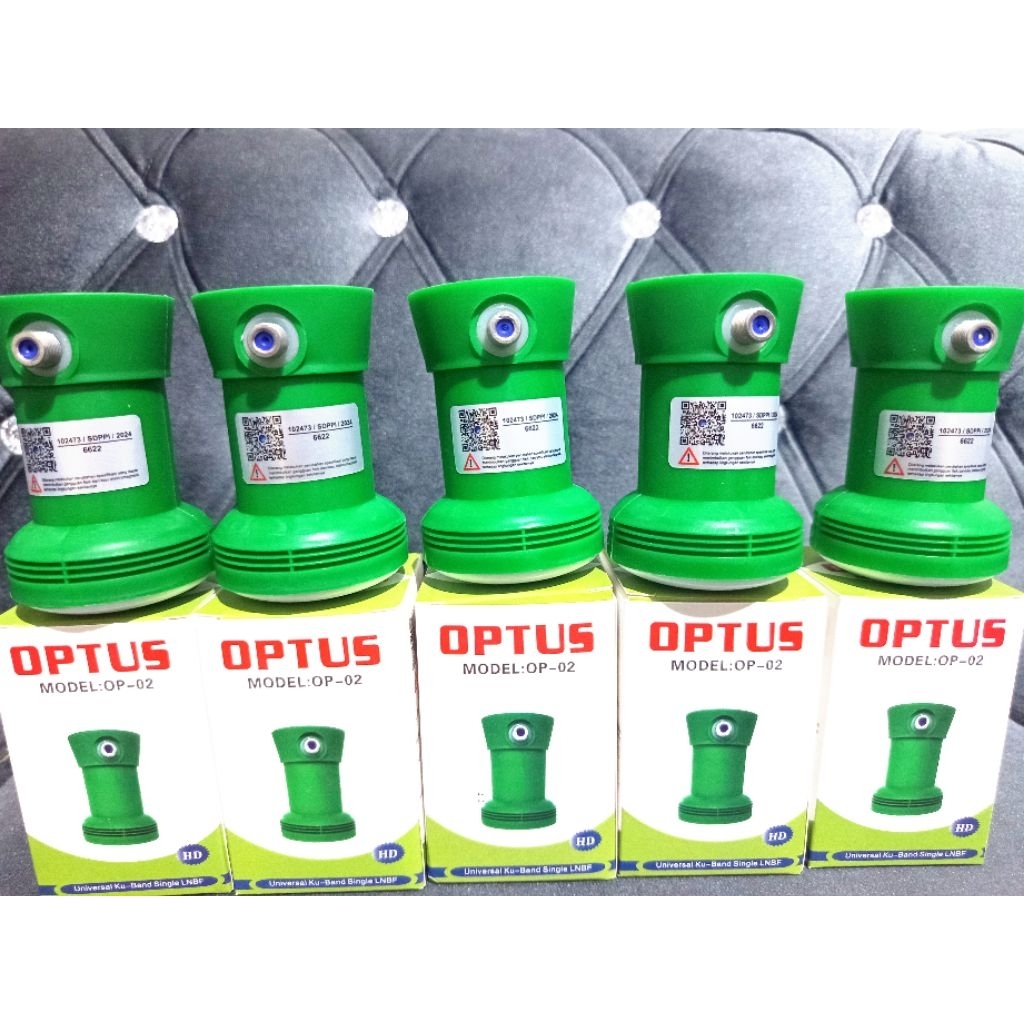 10pcs LNB Optus single Kuband parabola mini
