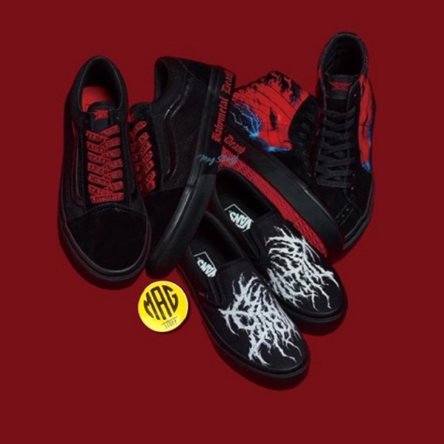 Sk Hi Babymetal Sepatu Sneaker Pria Original 100%