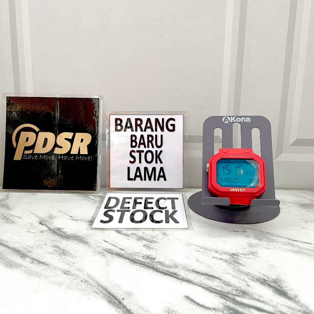 JAM TANGAN LEVIS LTB1304 RED UNIT ONLY ORIGINAL RESMI (TANPA STRAP)