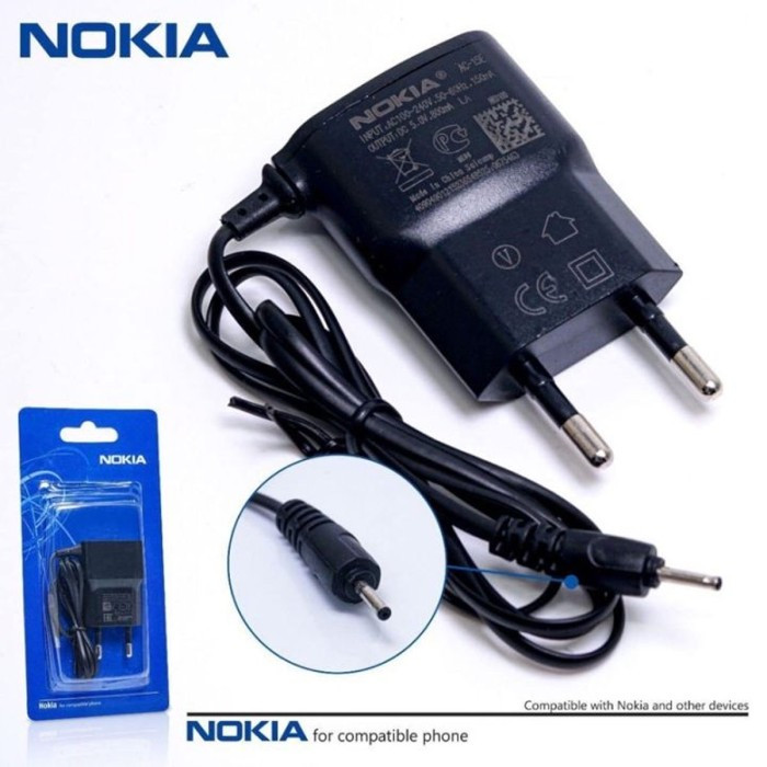 Charger Nokia N95 original 99% / charger nokia hp jadul
