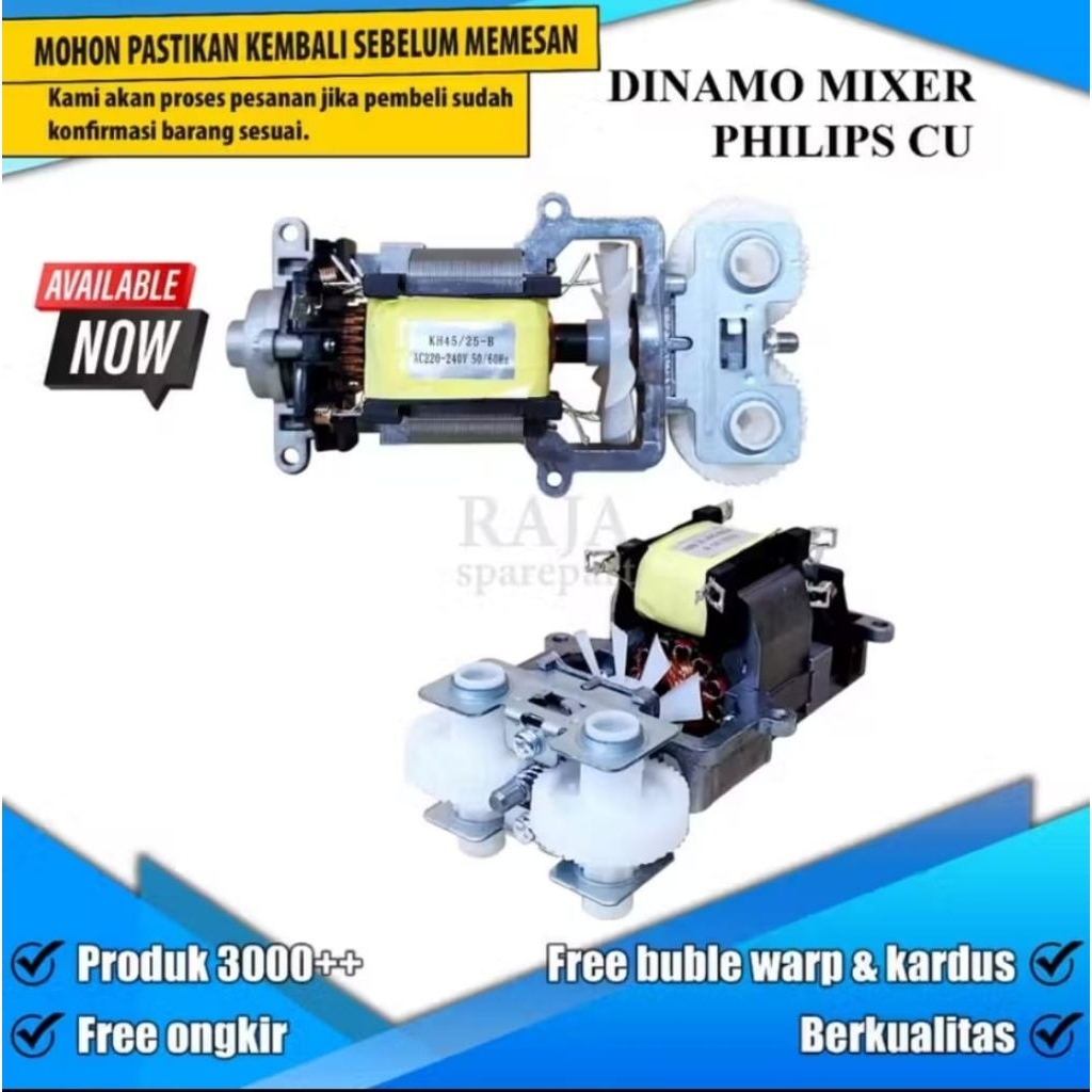 Dinamo Mixer Philips Tembaga