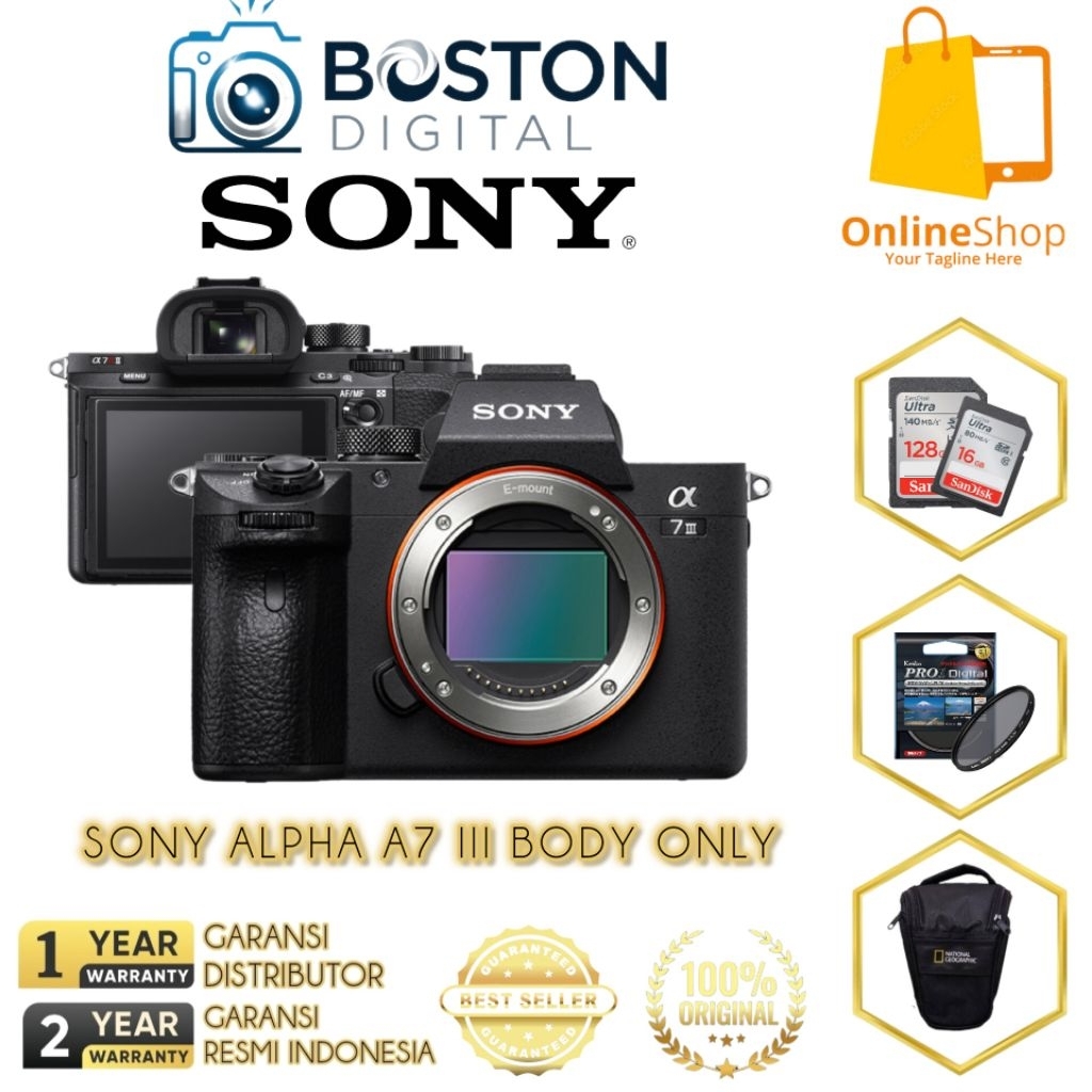 SONY A7 III BODY ONLY / SONY A7 MARK III BODY ONLY