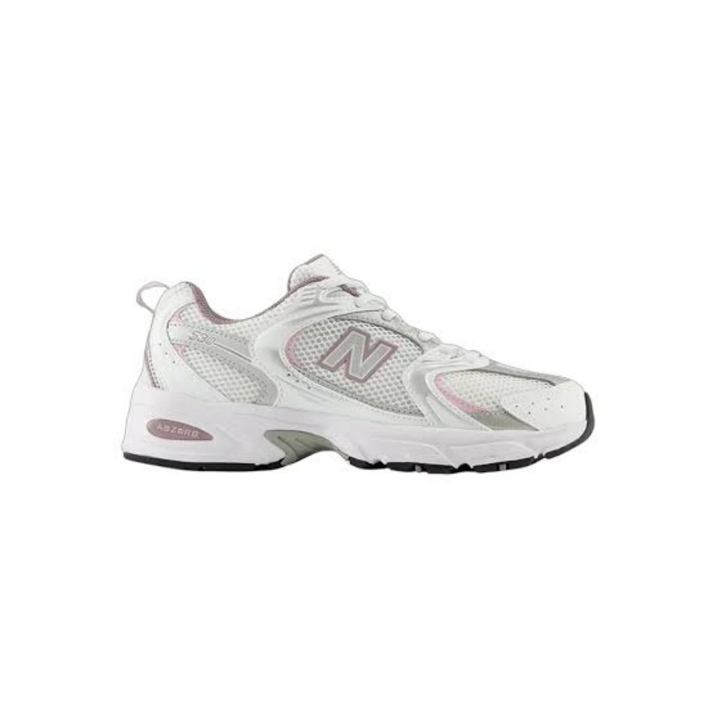 New Balance 530 White Silver Pink-NB 530