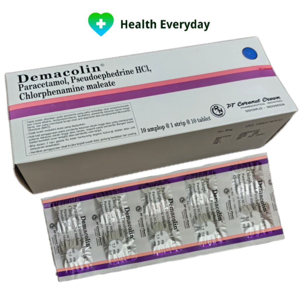 DEMACOLIN Tablet isi 100s/Dus