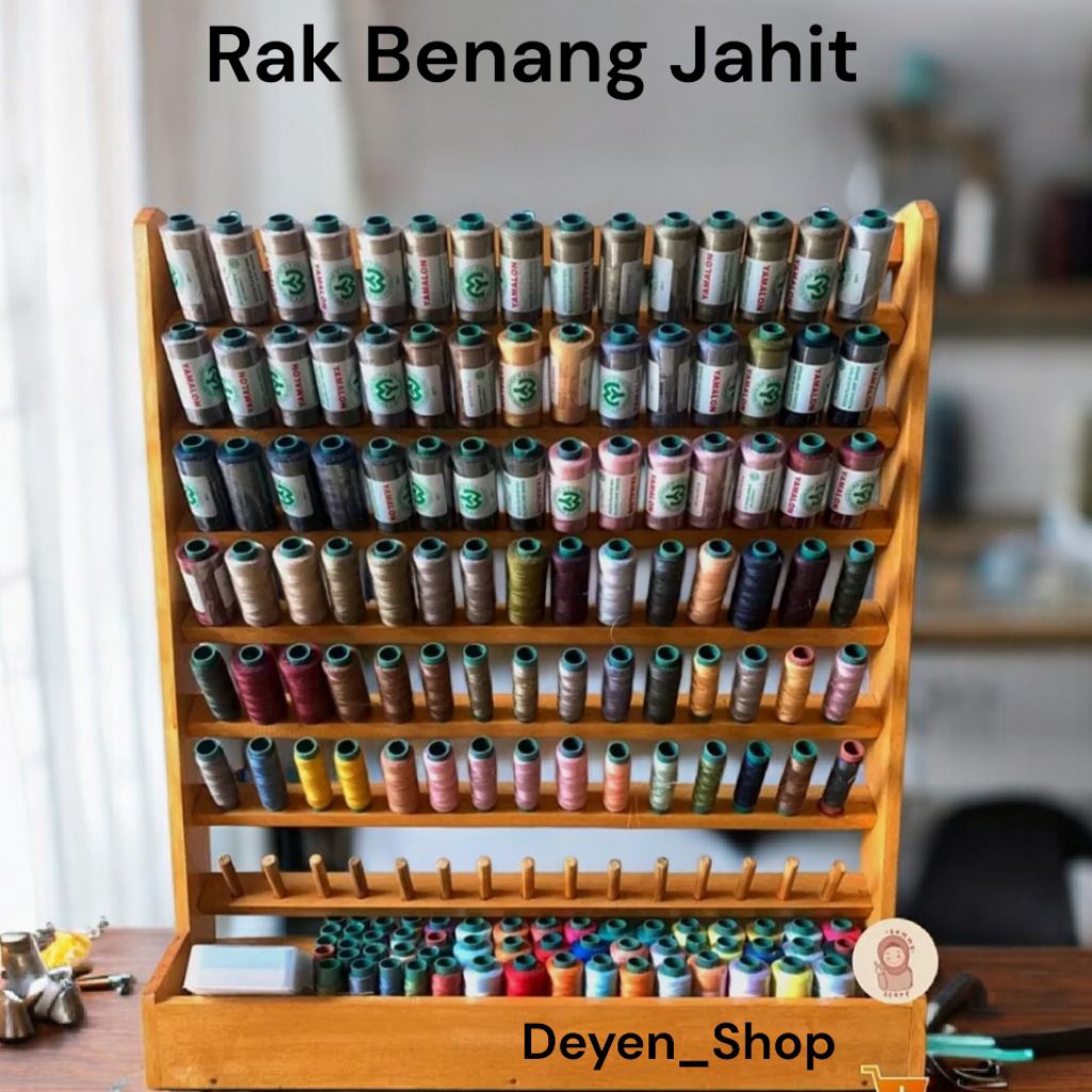 Rak benang jahit / Tempat benang dingding / Rak benang jahit 105 / Rak serbaguna