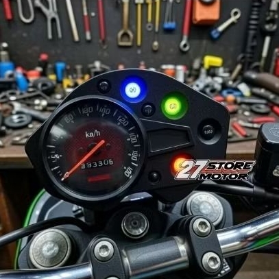 speedometer kawasaki athlete pnp cb gl ori pungsi normal