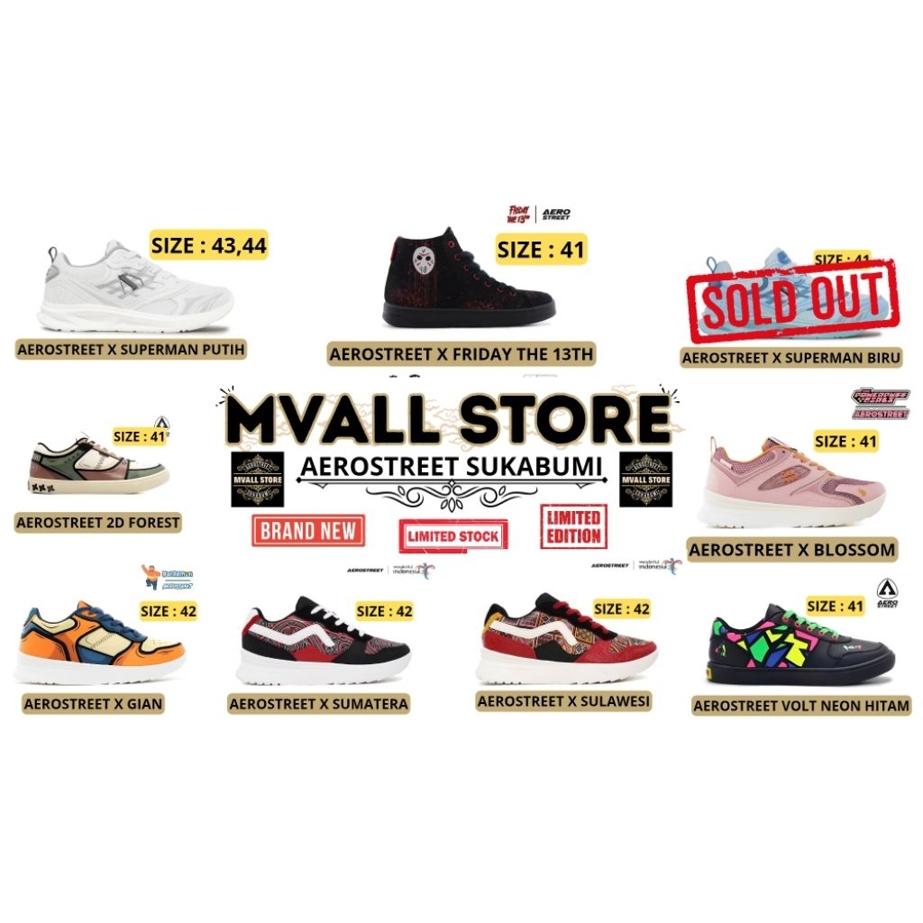SEPATU AEROSTREET LIMITED EDITION