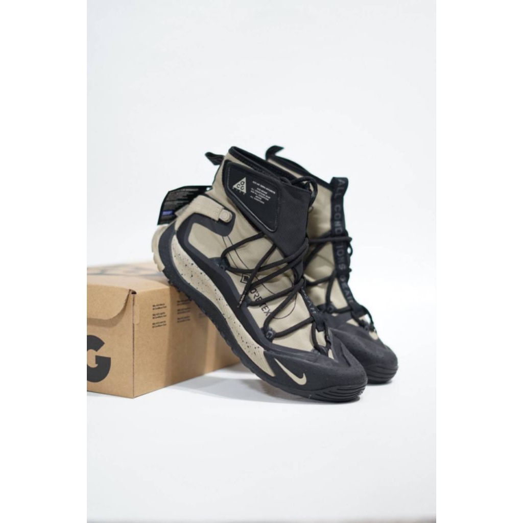 Sepatu Hiking Nike ACG TERRA ANTARTIK High Goretex Boots Brown Original Guarantee