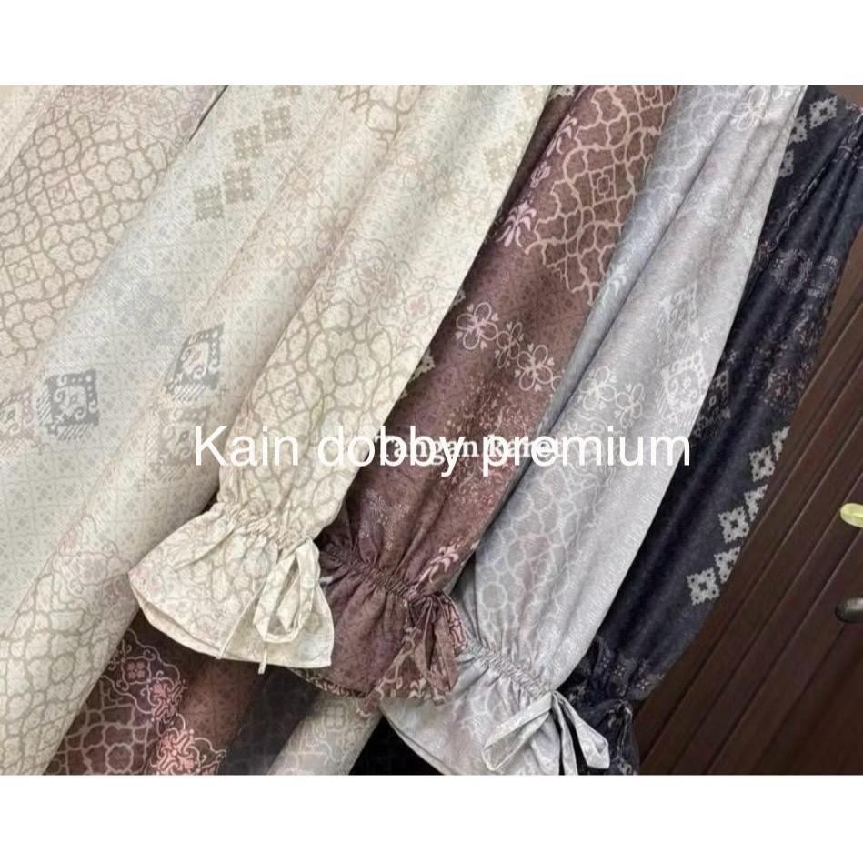 Kain dobby premium. kain dobby printing kain meteran harga per 0.5 meter